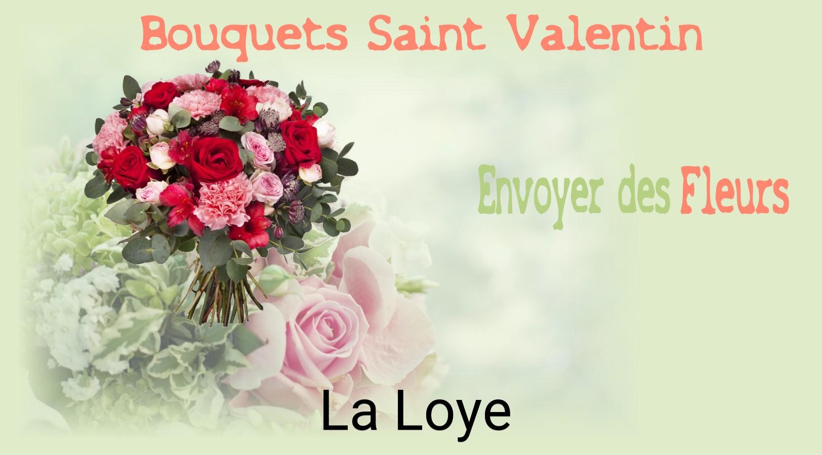 Roses de Saint-Valentin livrées à La Loye